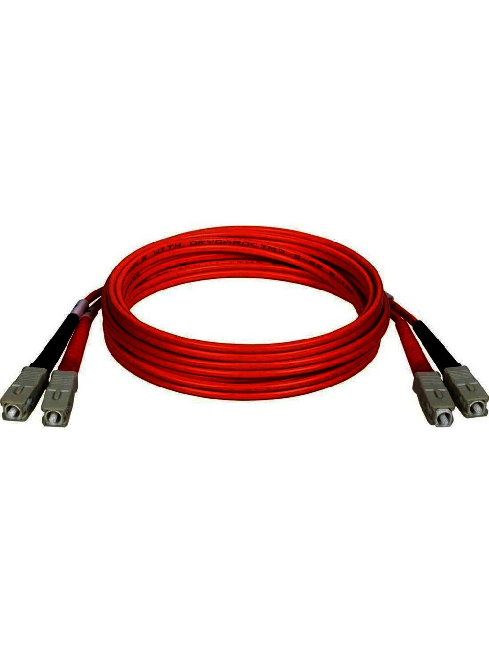 Tripp Lite N320-46M 150 Feet Duplex Multimode Fiber Optic Patch Cable LC/LC